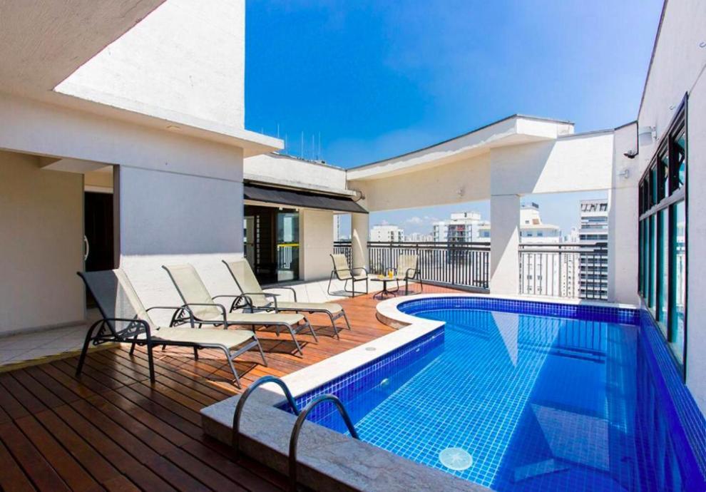 Apartamento/Flat Em Moema! Сан-Пауло Экстерьер фото